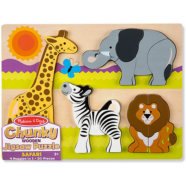 

Мои первые пазлы "Животные", Melissa & Doug