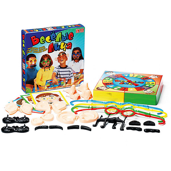 

Настольная игра "Весёлые лица", Bondibon