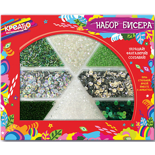 

Набор бисера "Серебрянный бор", Creatto