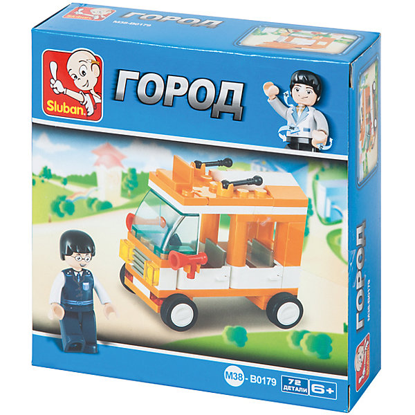 

Конструктор "Город: Автобус", 72 детали, Sluban