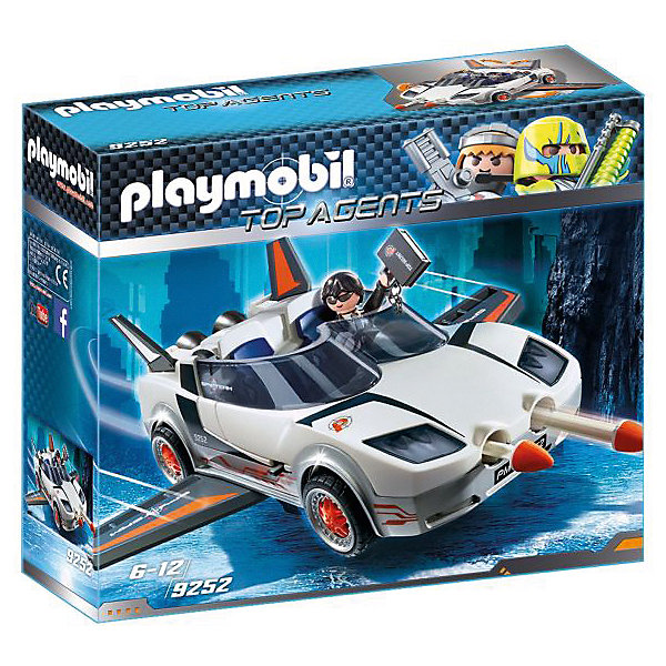 

Конструктор Playmobil "Агент Р. c гонщиком"