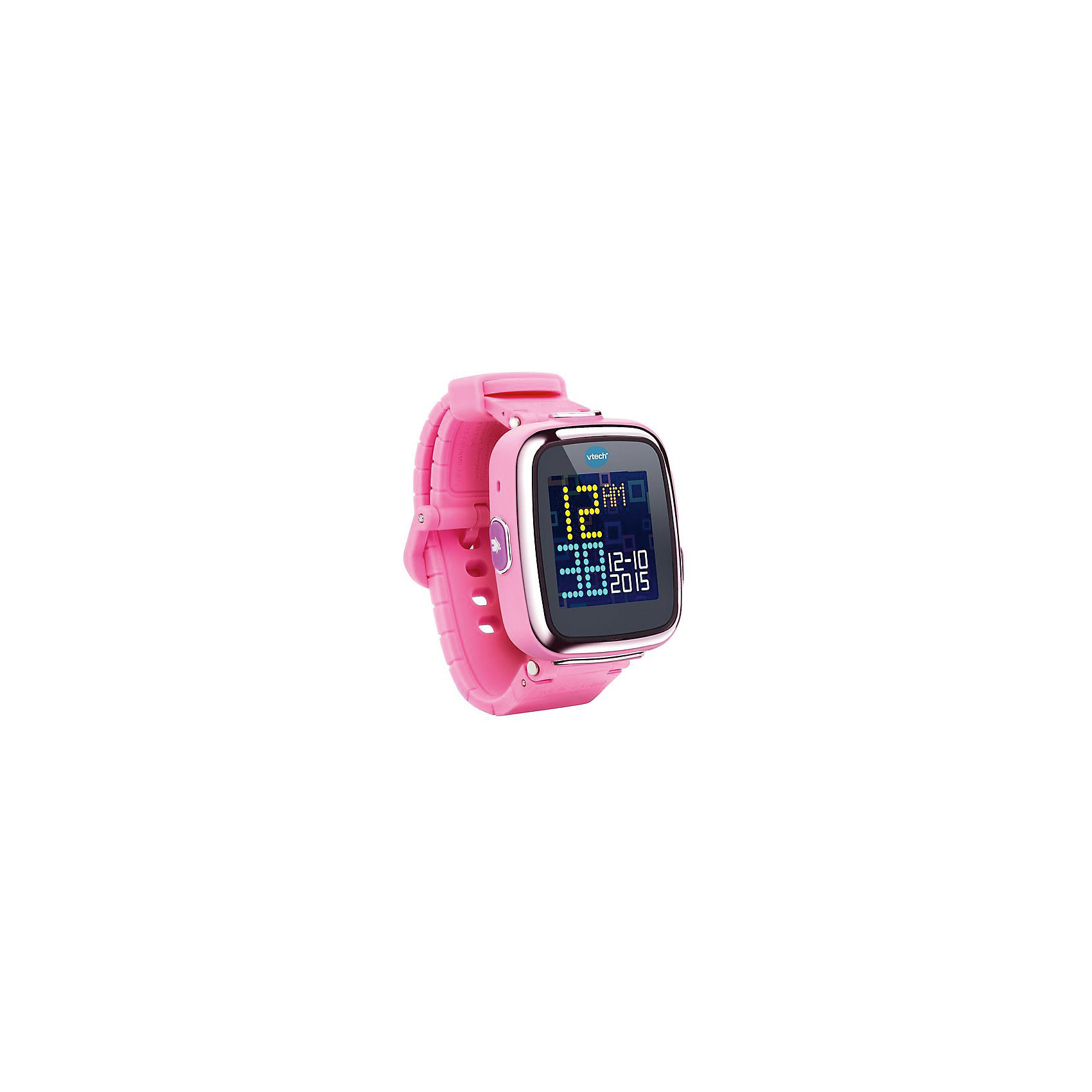 фото Цифровые часы для детей Kidizoom Smartwatch DX, розовые, Vtech