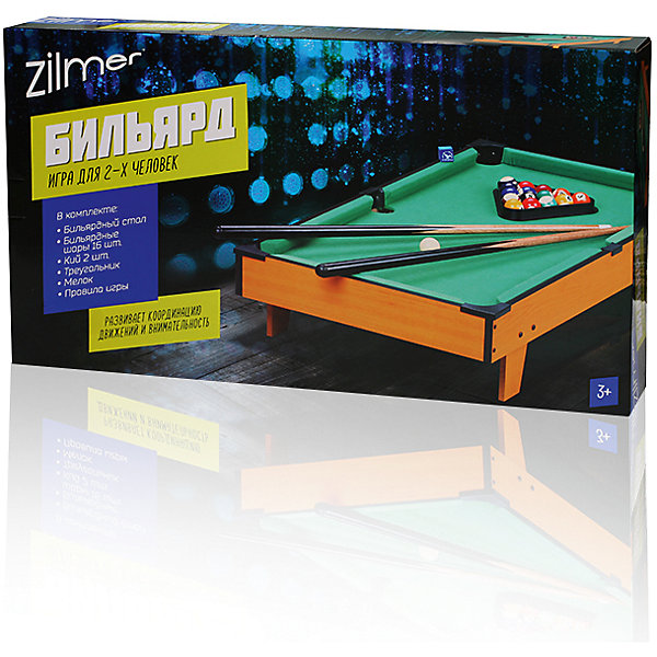 

Настольная игра "Бильярд", на ножках, Zilmer