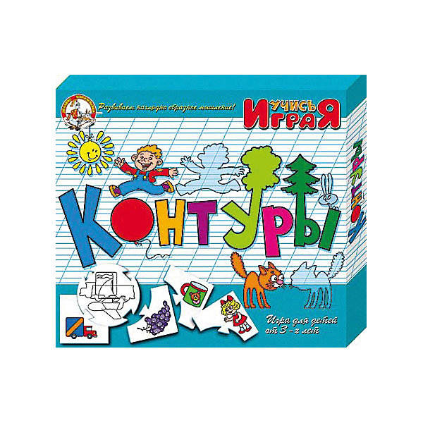 

Игра обучающая "Контуры", Десятое королевство