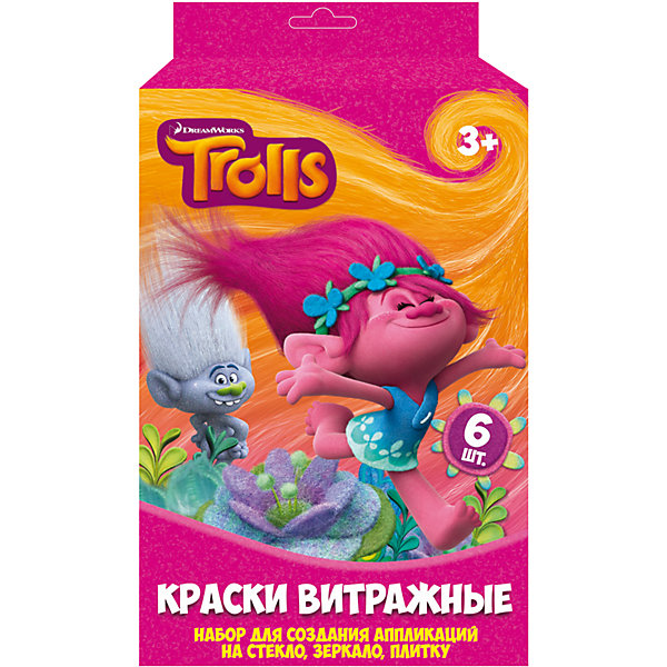 

Витражные краски "Тролли"
