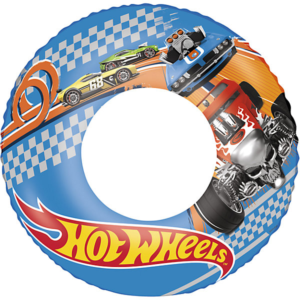 

Круг для плавания, 56 см, Hot Wheels, Bestway