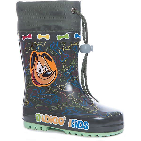 

Резиновые сапоги для мальчика Indigo kids, Черный