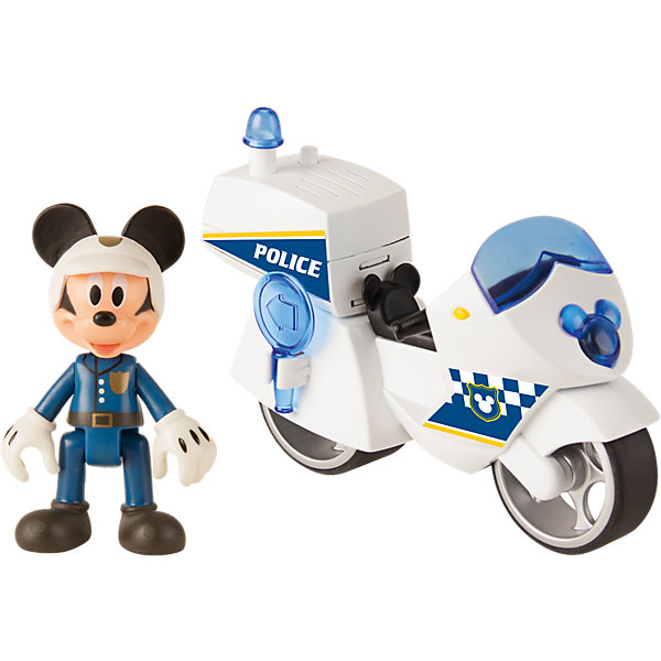 

Disney Игровой набор "Микки и весёлые гонки: Полицейский байк" (8 см, фиг. 8 см, свет, звук, аксесс, Disney Игровой набор "Микки и весёлые гонки: Полицейский байк" (8 см, фиг. 8 см, свет, звук, аксесс.)