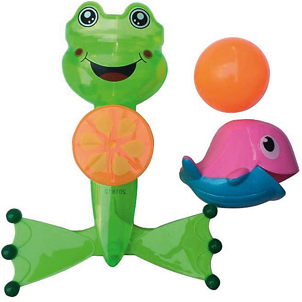 

Лягушка-мельница для ванной, с аксессуарами, "Веселое купание", ABtoys