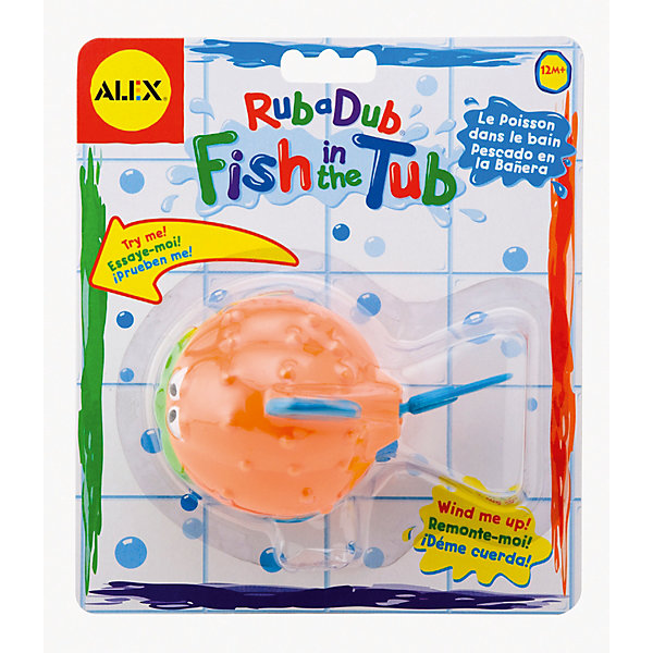 

Игрушка для ванны "Рыба-ёж", ALEX