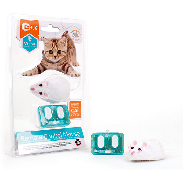 

Микро-робот "Mouse Cat Toy" на радиоуправлении, Hexbug
