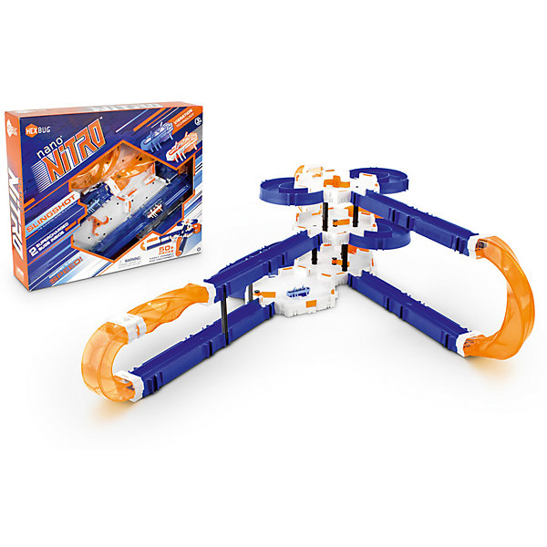 фото Нано Нитро Слингшот - большой игровой набор для Нано V2, Hexbug