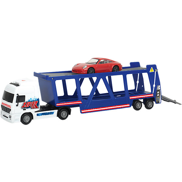 

Игровой набор Dickie toys "Автовоз + машинка Porsche" 38 см, 1:43
