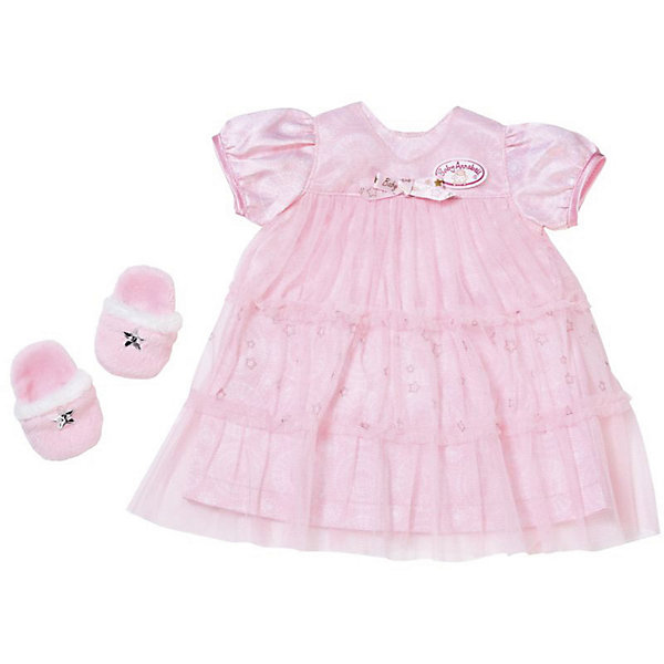 

Одежда для куклы Zapf Creation "Baby Annabell" Спокойной ночи, платье и тапочки