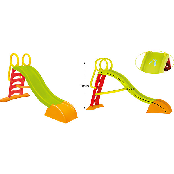 

Горка детская большая, Mochtoys, 146х64х110см