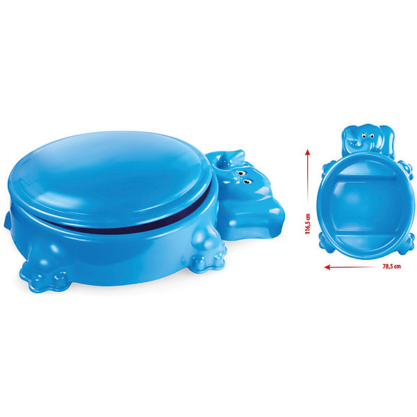 

Песочница слоник с крышкой, Mochtoys