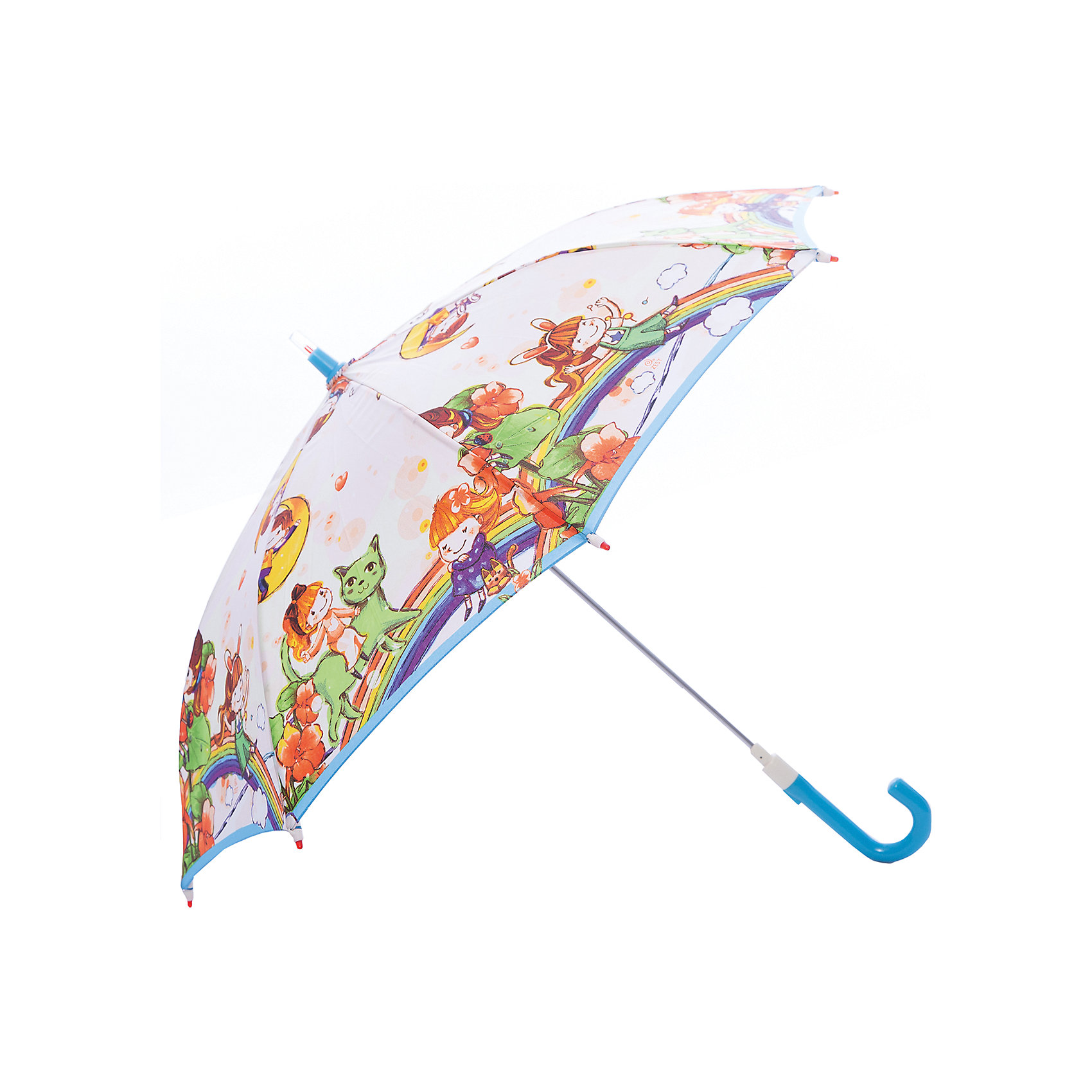 Зонт-трость, детский, рисунок На радуге Zest 5511986