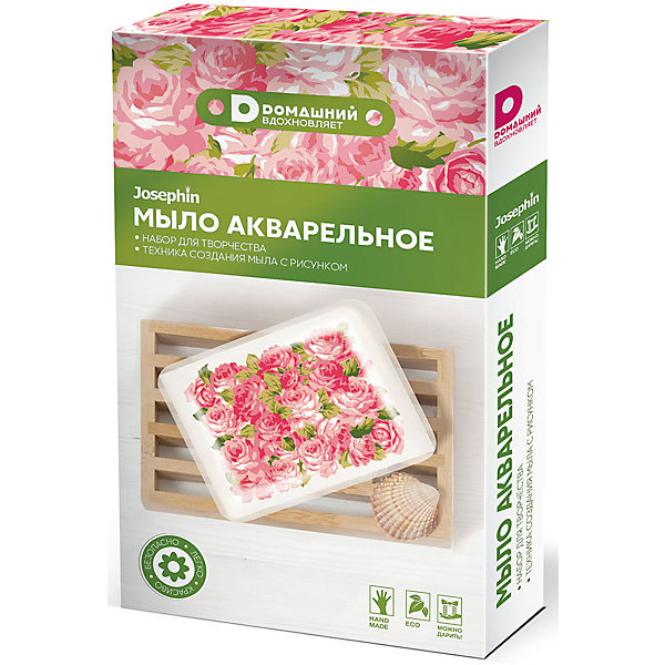 

Акварельное мыло "Домашний. Розы"