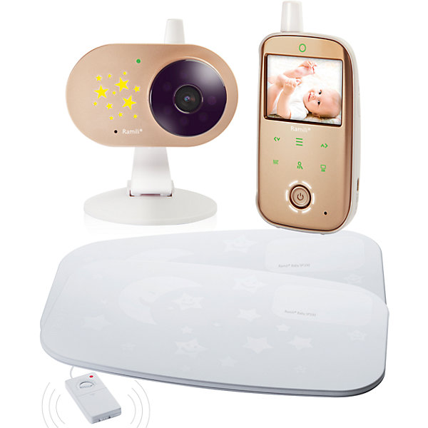 

Видеоняня RamiliBaby RV1200SP2 с монитором дыхания