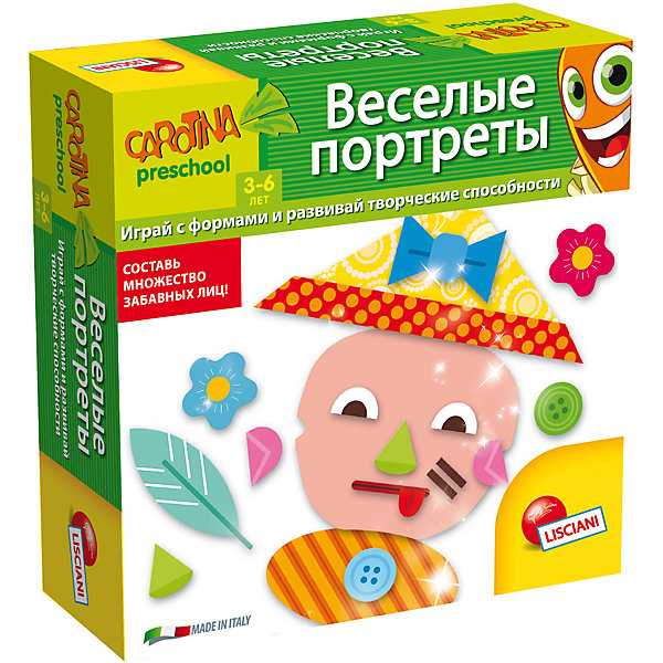 

Обучающая игра "Веселые портреты", Lisciani