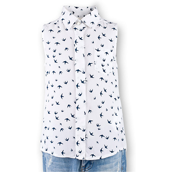

Блузка для девочки BUTTON BLUE, Белый, Блузка для девочки BUTTON BLUE