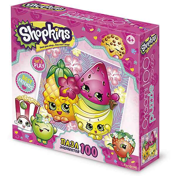 

Пазл "Вечеринка на острове", Shopkins, Origami