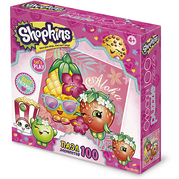 

Пазл "Тропический остров", Shopkins, Origami
