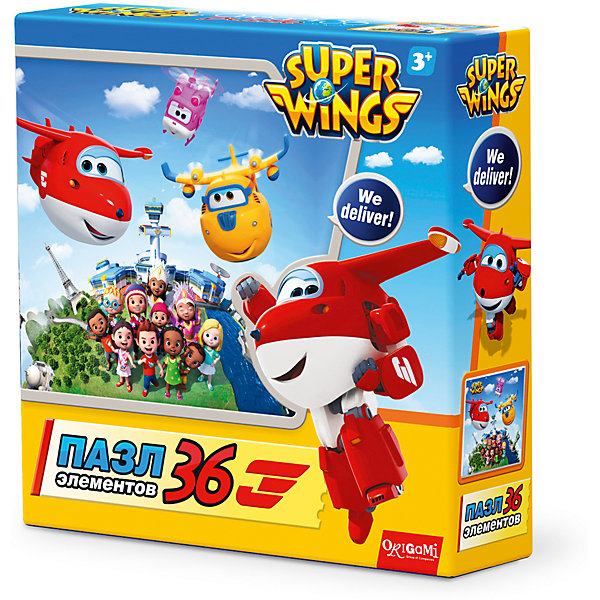 

Пазл "Целый мир", Super Wings, Origami