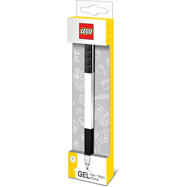 LEGO Гелевая ручка, цвет: чёрный, LEGO