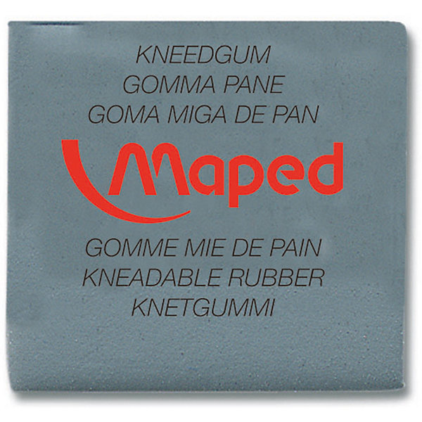

Ластик KNEADABLE, серый, MAPED