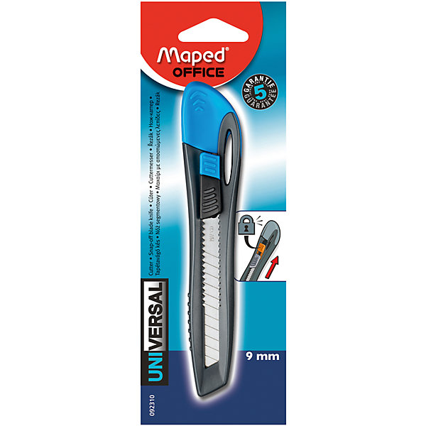 

Нож канцелярский Maped Universal Plastic, 9 мм.