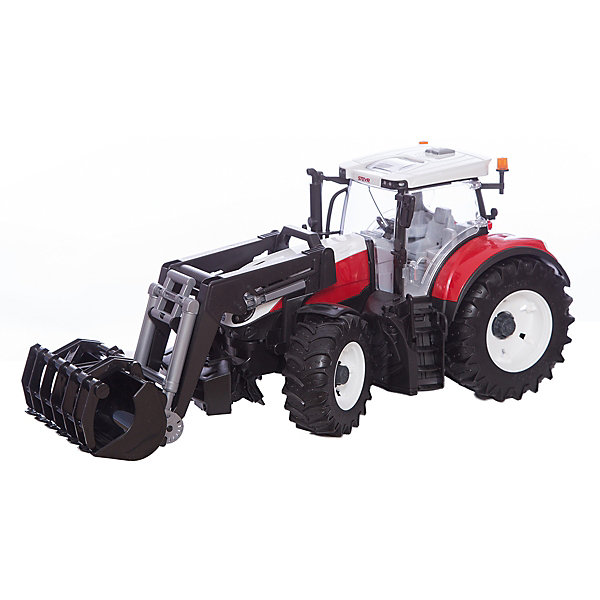 Bruder Машинка Bruder Трактор Steyr 6300 Terrus CVT c погрузчиком