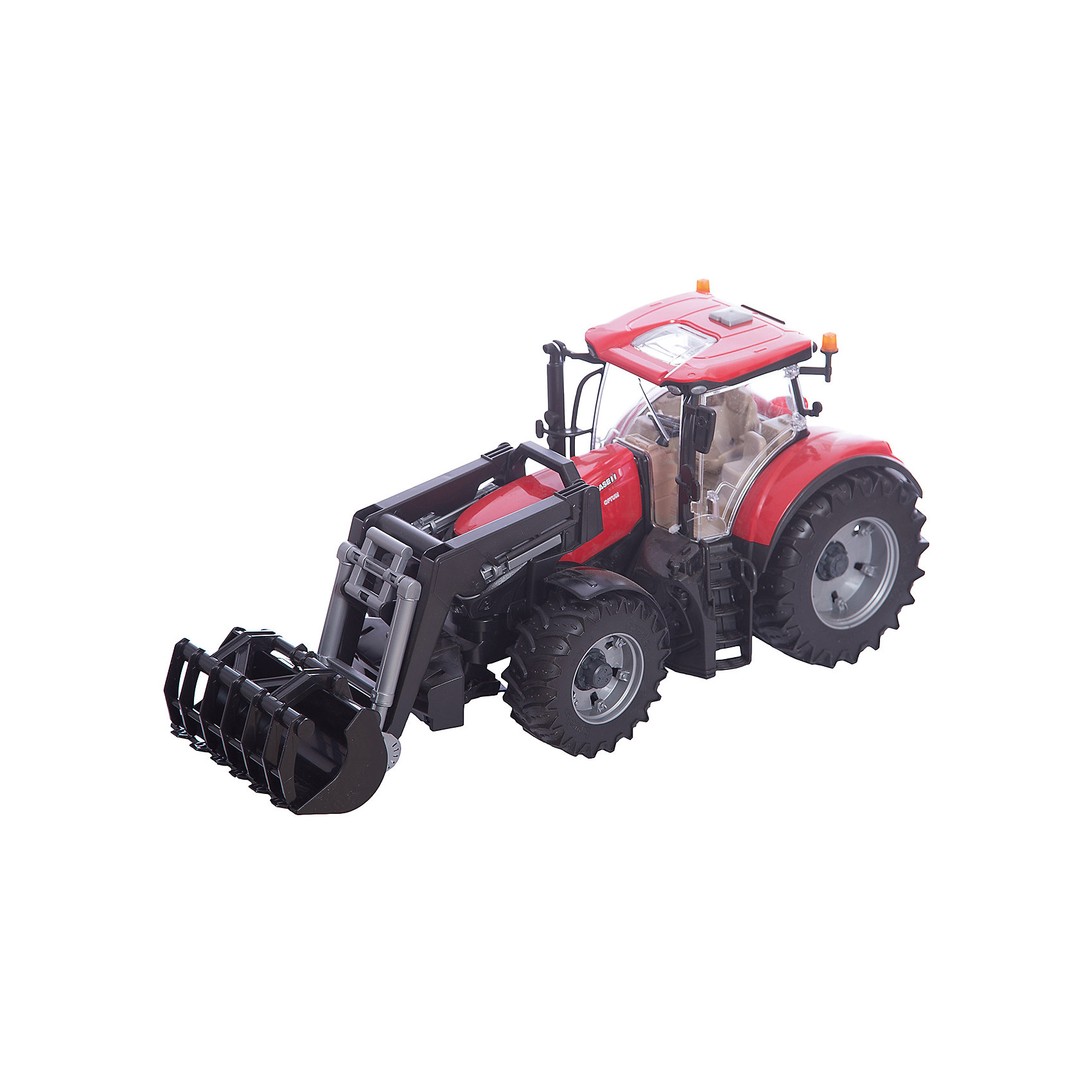 фото Машинка Bruder Трактор Case IH Optum 300 CVX с погрузчиком