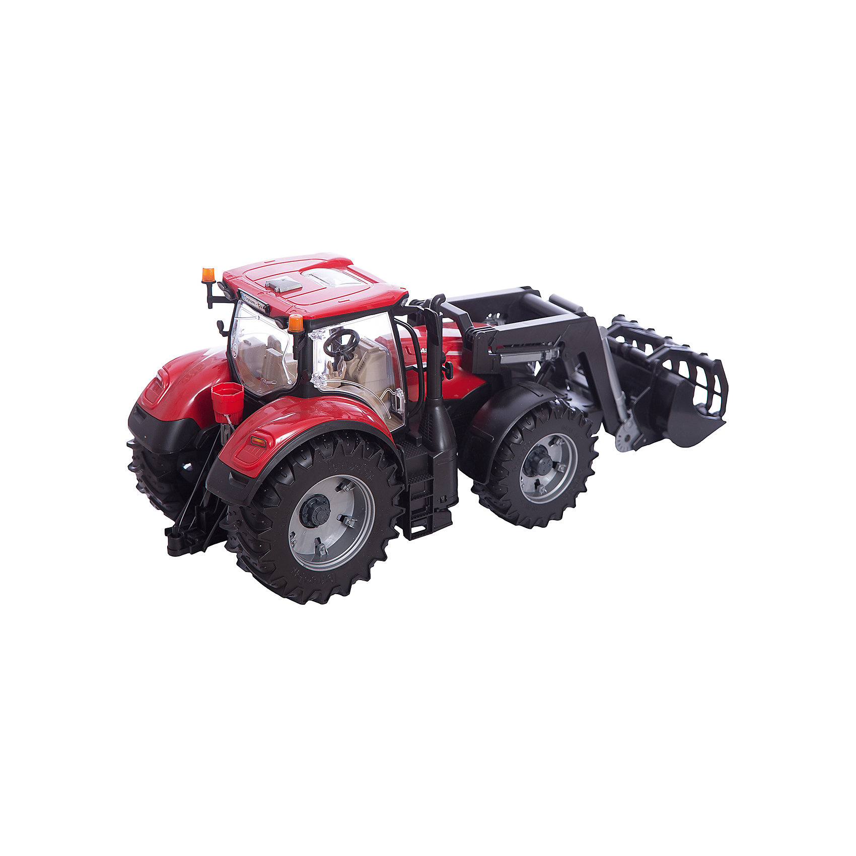 фото Машинка Bruder Трактор Case IH Optum 300 CVX с погрузчиком