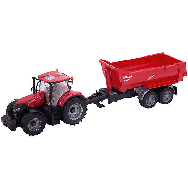 

Трактор Case IH Optum 300 CVX с прицепом Krampe Tandem-Halfpipe, Bruder