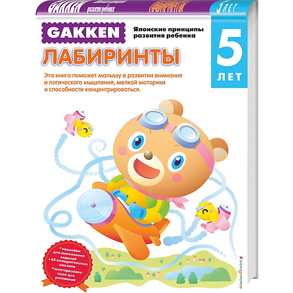 фото Лабиринты, 5+, Gakken Эксмо