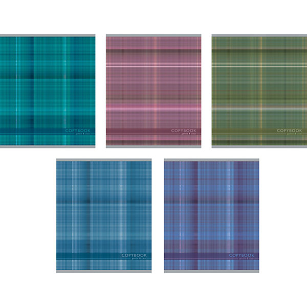 

Тетрадь 48 л "Gentle&Clear", упаковка из 5 шт., клетка