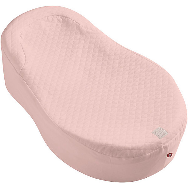 

Наволочка к детскому эргономическому матрасику Fitted Sheet, Red Castle, Powder Pink