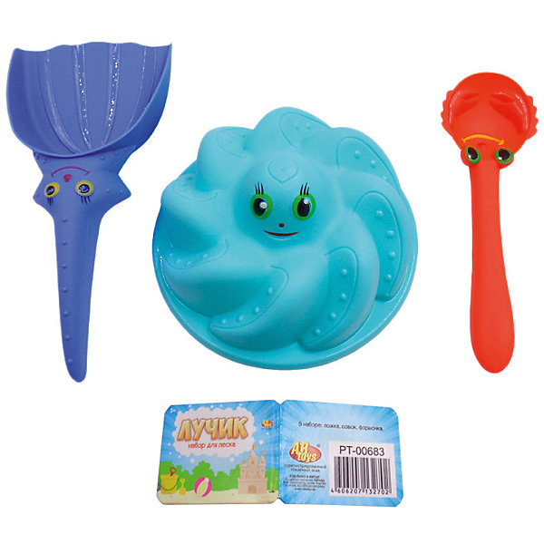 

Набор для песка ABtoys Лучик, 3 предмета