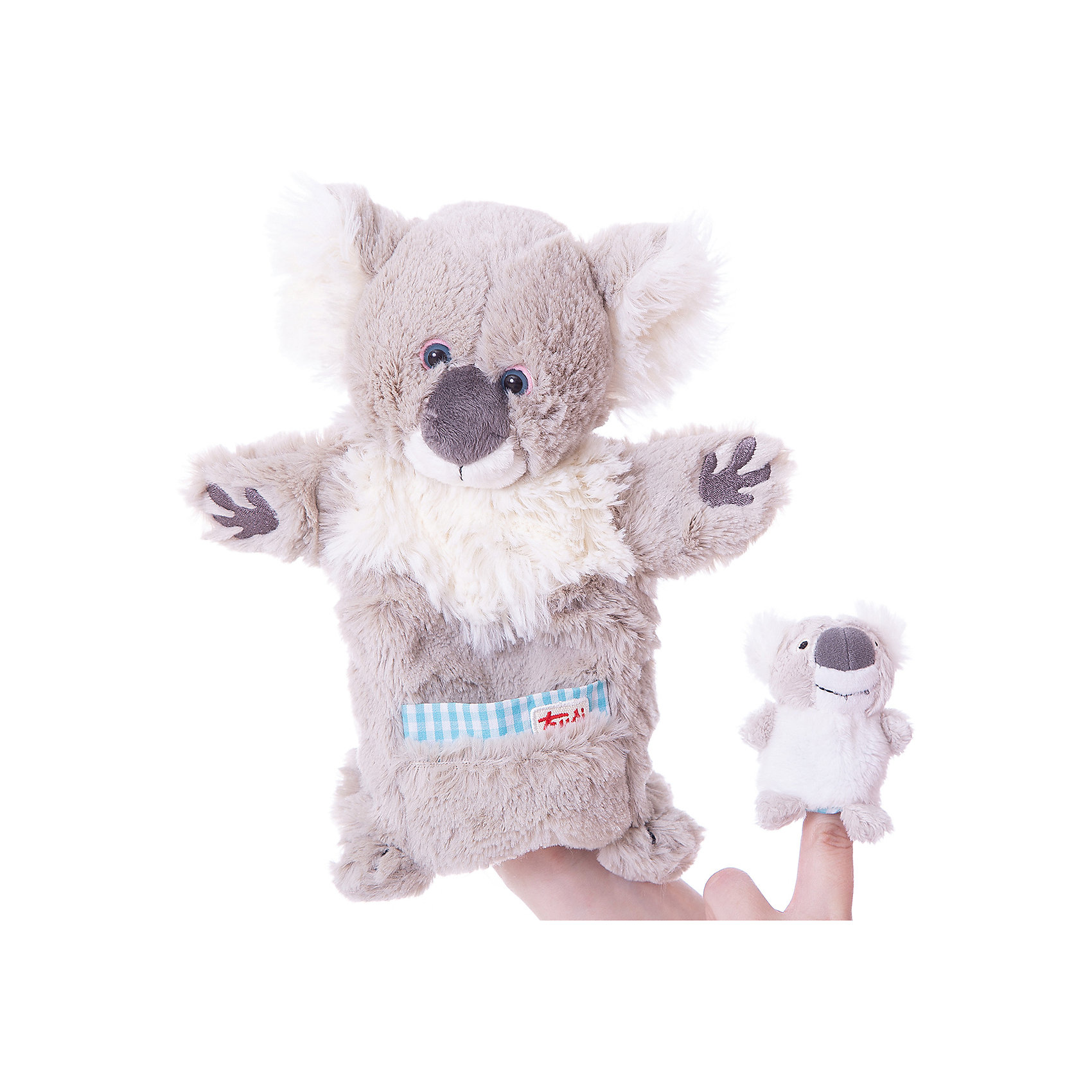 Коала рука. Trudi коала 24 см. Мягкая игрушка коала Труди. Коала, игрушка на руку. Мягкая игрушка коала с детенышем.