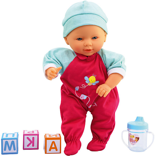 Интерактивная кукла-младенец Мой сыночек, 35,5 см, DollyToy 5581283