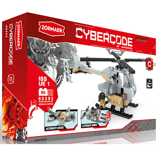 

Конструктор "Assault copter", 95 деталей, Zormaer