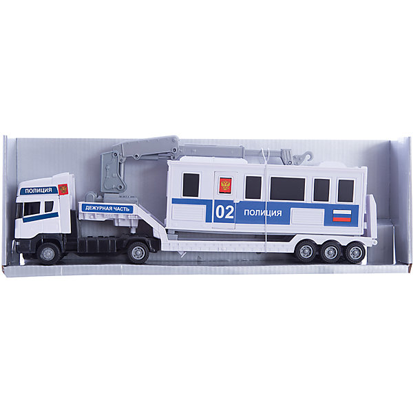

Машинка "Scania" база на платформе, полиция 1:48, Autotime