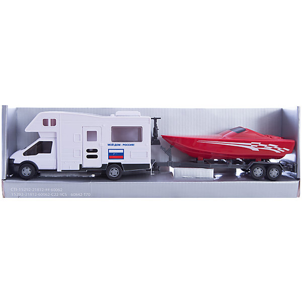 

Машинка "Motorhome Sunshine" Россия, с яхтой 1:48, Autotime