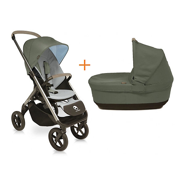 

Коляска 2 в 1 Easywalker Mosey + Moss, green