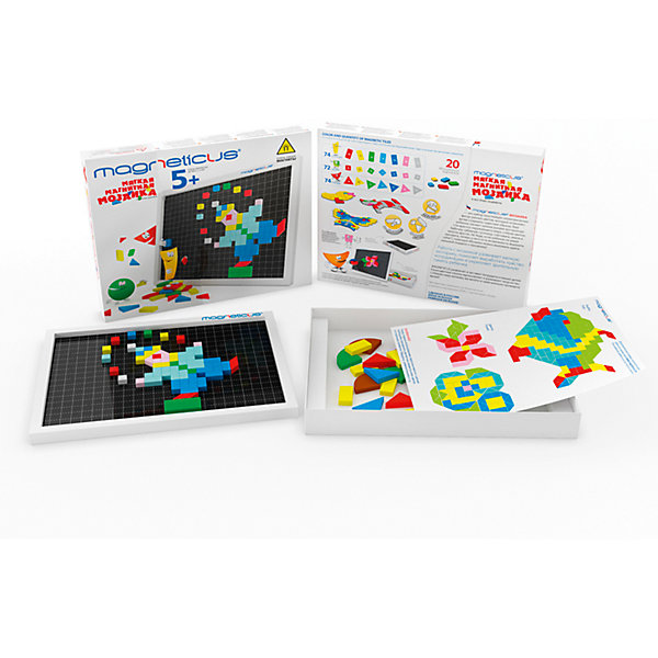 

Мозаика магнитная, 220 деталей, Magneticus