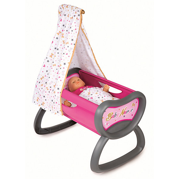 

Колыбель для пупса Baby Nurse, 52*33*76 см, Smoby