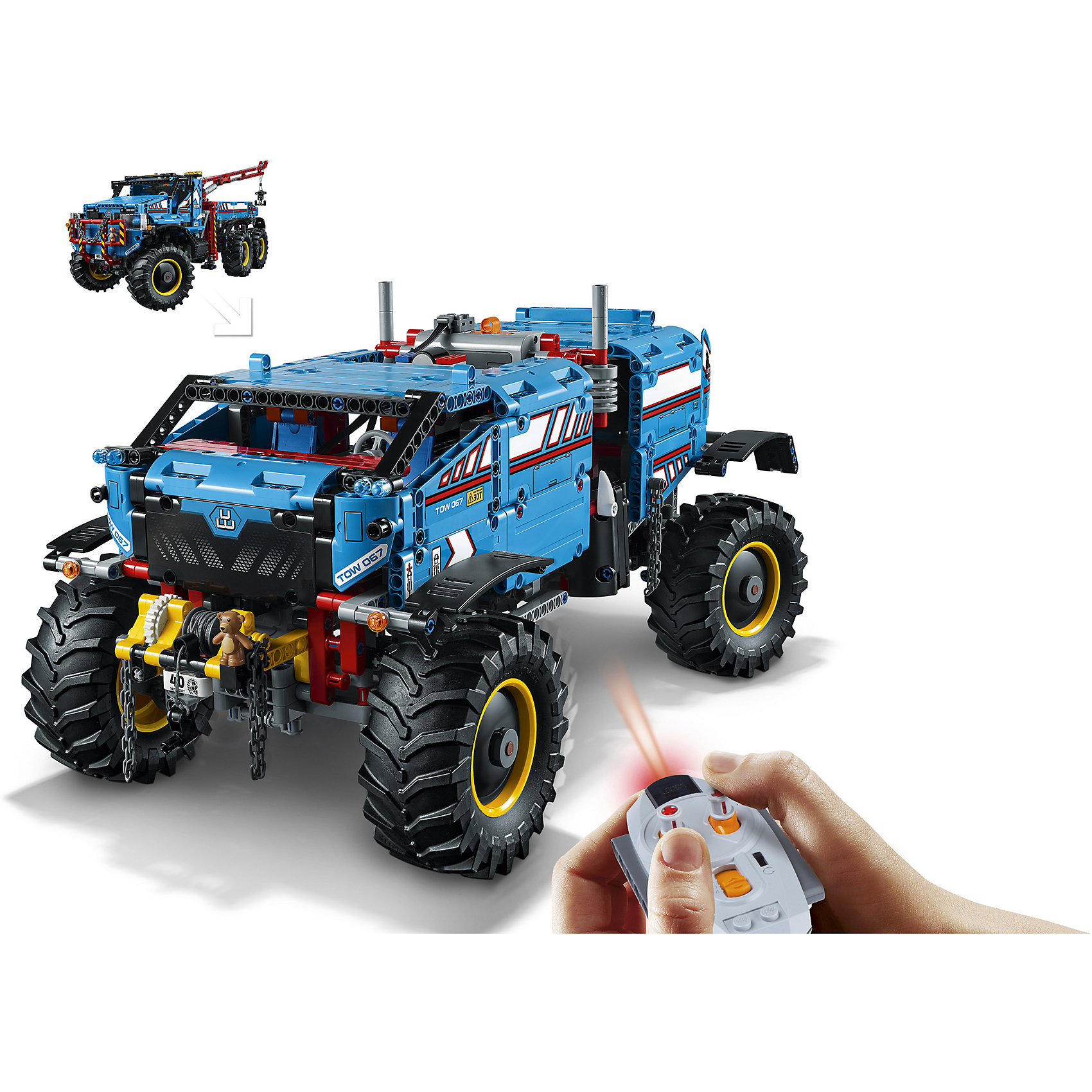 фото LEGO Technic 42070: Аварийный внедорожник 6х6