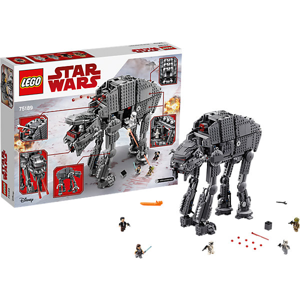 

LEGO STAR WARS 75189: Штурмовой шагоход Первого Ордена