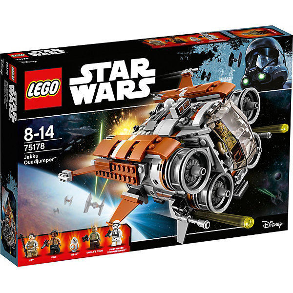 

Конструктор Lego Star Wars 75178: Квадджампер Джакку